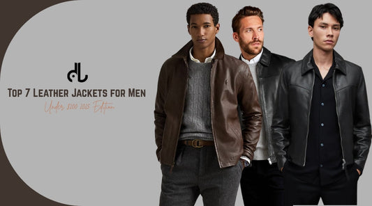 Top 7 Leather Jackets for Men Under $200 2025 Edition