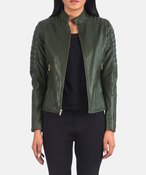 Adalyn-Quilted-Green-Leather-Biker-Jacket