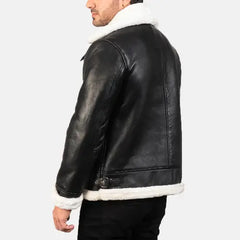 Black & White Men’s Winter bomber Jacket