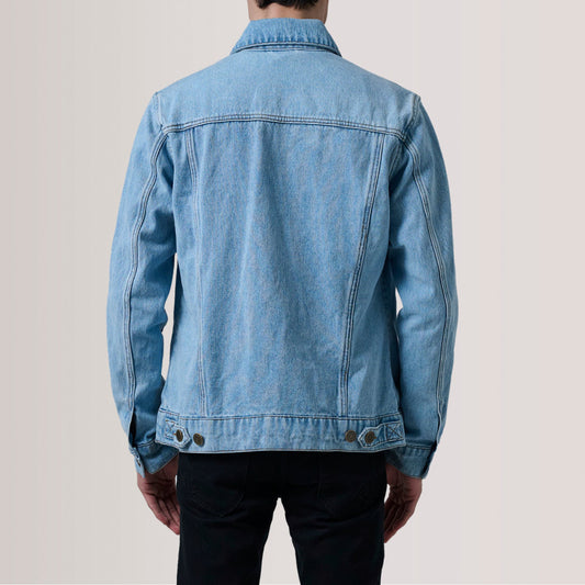 New Conard Light Blue Denim Trucker Jacket