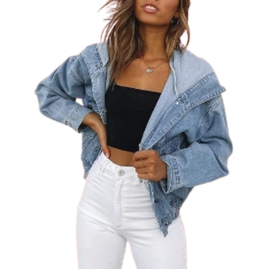 Women's Oversized Denim Jacket