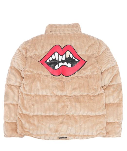 Chrome Hearts Corduroy Puffer Jacket