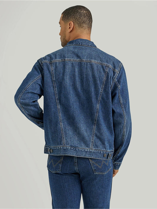 Men’s Flannel Lined Western Denim Jacket