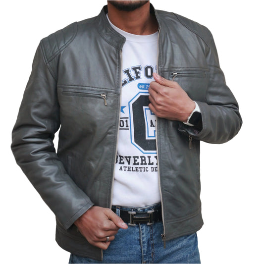 Vintage Carhartt Leather Jacket Men's