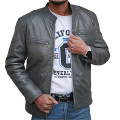 Vintage Carhartt Leather Jacket Men's